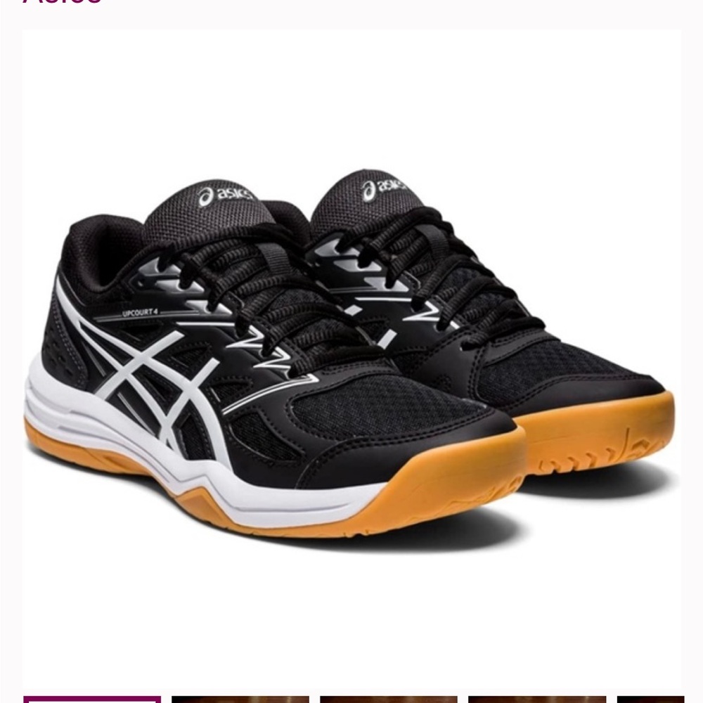 Asics Upcourt 4 US Size 7 Volleyball Court Shoes